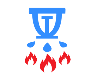 Значок водяное пожаротушение
